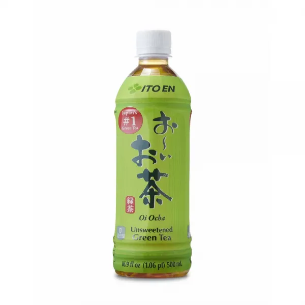 Ito En Oi Ocha Unsweetened Green Tea 이토엔 오이오차 언스위트 그린티 16.9oz(500ml) 12팩, 개
