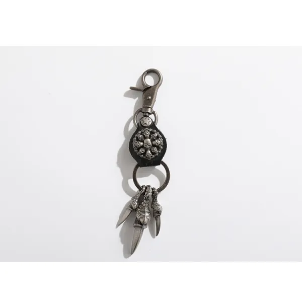 열쇠고리 마음대로 데려가다 트렌드 단품 책가방 장신구 클래식 구제금 띠 리얼가죽 개성 2952212354, 발