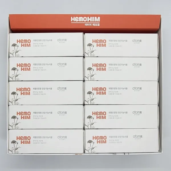 애터미 헤모힘 20ml x 60포 jhw, 겉박스 및 비표 제거 발송 동의