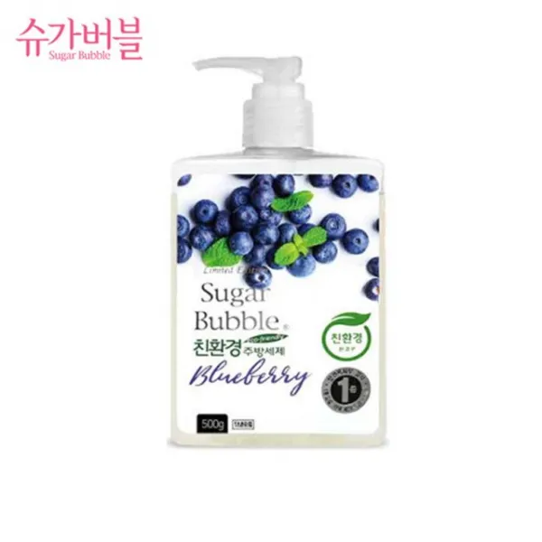 슈가버블 블루베리향주방세제 470ml 가정용주방세제 팀유티쿠팡 1