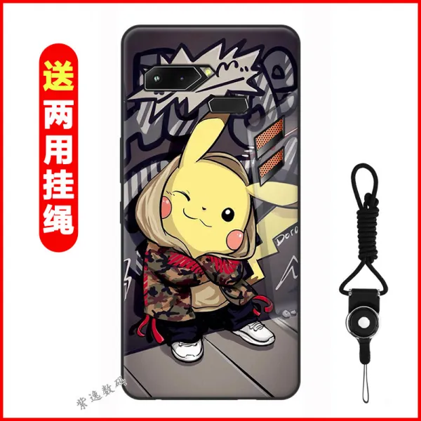 PML GLOBAL ASUS 게이머 국가 핸드폰케이스 집안을 망치는 안목 ROGPHONE 게임용 보호케이스 큐트 애니메이션