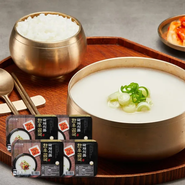[국제식품] 한우곰국 1kgx4팩 총 4kg, 1kg, 없음