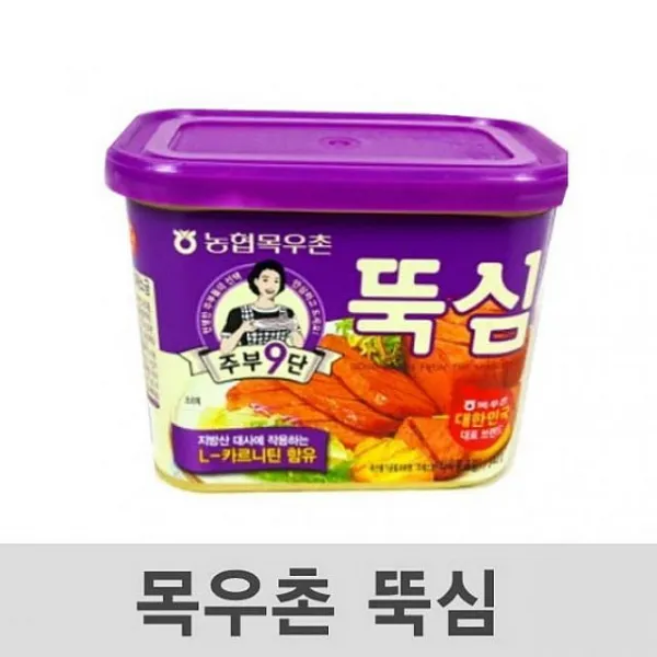 제이디몰 목우촌 뚝심 340g 24개 햄통조림, 1