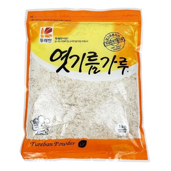 뚜레반 0211 엿기름가루 1kg 자연에서 얻은 보리밀, 단품
