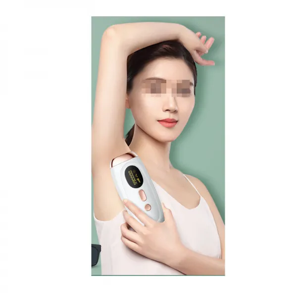 [해외 직송]뉴타임즈 제모기 탈모기기 제모기 겨드랑이털 영구 전신사택여자전용신기 XZ10 A22, 07 그린 99만 발광량