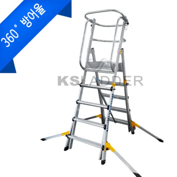 영도 LSP 말비계형 안전 발판 산업용 작업대 (바퀴,아웃트리거포함), 7단