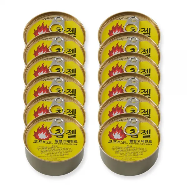  코프304 701 캠핑연료세트 불쏘시게 착화제 고체연료 젤알콜