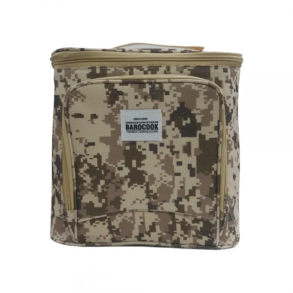 바로쿡 휴대용 보온보냉 비화식 캠핑백 BC-008, 10L, 1개