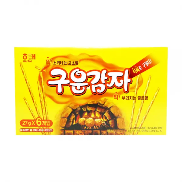해태 구운감자 162g, 단품, 162g