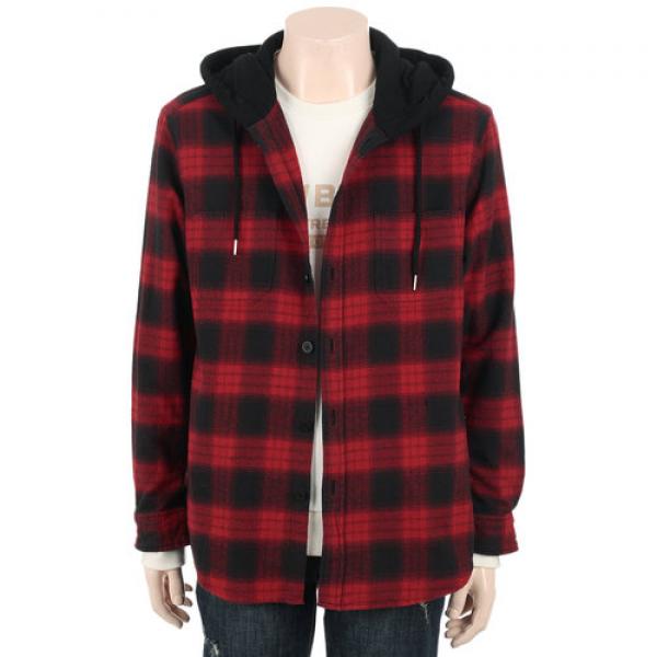  폴햄 19 겨울 공용 코튼 플란넬 후드 셔츠 Phz4wc3012 갤러리아 