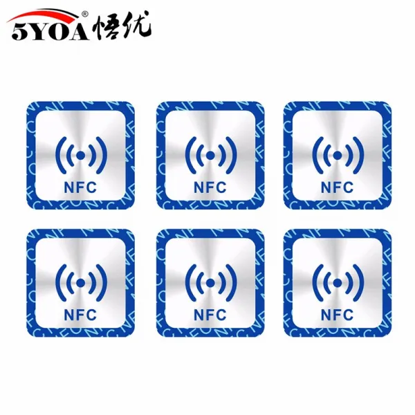 nfc 스티커 안 티 메 탈 터치 여러 스크린 협동 화 웨 이 스티커 노트북 전자 태그 지름길 자동화 매 직 스티커 터치 ntag213 6 개 보통 아 쿠 아 실 버 스티커 ntag213, 상세페이지 참조, 상세페이지 참조