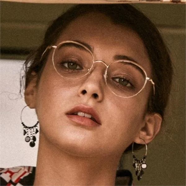 블루엘리펀트 LENA crystal 안경 동그란얼굴형 고도근시 동글이