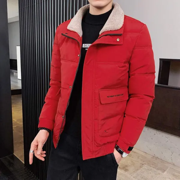 둘 롱원패션 마른남자옷 마름질 원서 수출함 궤짝을 치우다 거물급 잔품명세서 웰론 짧은 타입 스탠딩카라 스타일리시 면