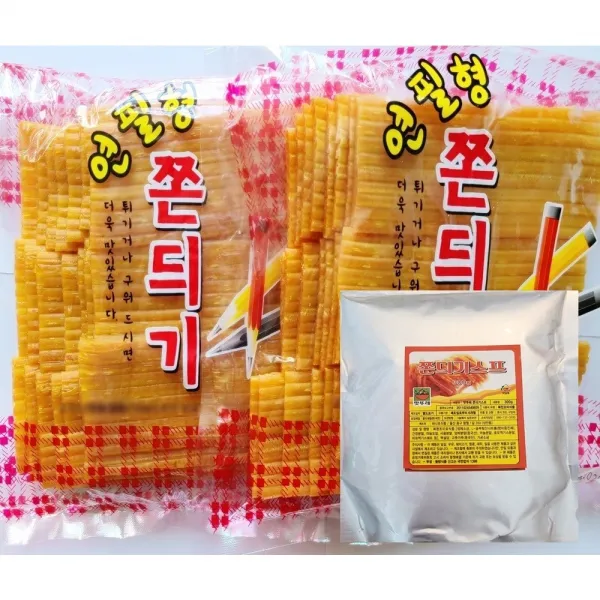 무배/또또푸드 연필심쫀드기2봉+쫀듸기스프1봉(300g) set, 600g, 1봉