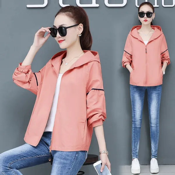 YUNMIHUAXIAN 여성 데일리 캐주얼 숏 자켓 46455783