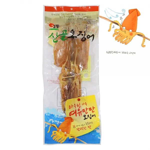 영동산골오징어 마른오징어 140g 2~3미 X 10봉 단일상품
