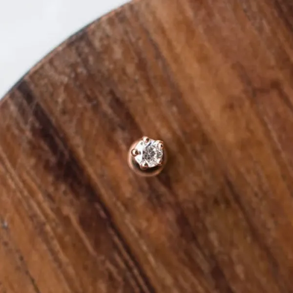 (대학로점) 14k 정품 굿이브닝 라블렛 2.5mm - 화이트다이아