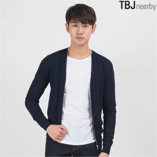 Tbj 남성 제기장 Y지퍼 가디건 T161kc310p