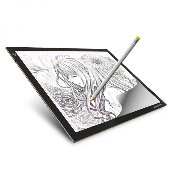 라이트박스 카피보드 그림 LED복사판 투광 판애니메이션 케이스서예 소묘 A4발광 트레이싱판 연습용