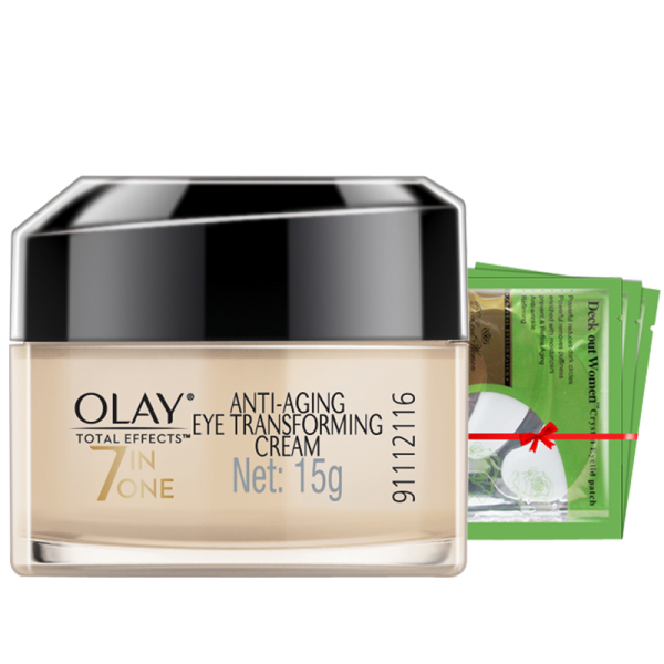 OLAY 옥란초 오일 다발성 아이크림 트리트먼트 아이크림 옅게 발라 잔주름 탱고 수분 보습 아이크림 아이막 3 첩 증정, 단일상품