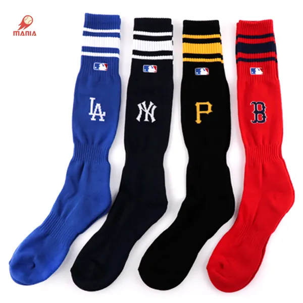 MLB 야구양말 / 농군바지 스타킹 / 색상선택, 적색/보스턴