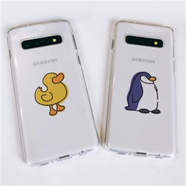 아트박스/아칸 갤럭시S10/S10+/S10E 날지못해슬픔짐승 소프트젤리케이스