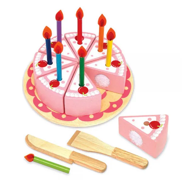 벨크로 촛불 생일케이크 소꿉놀이 36개월 소근육발달