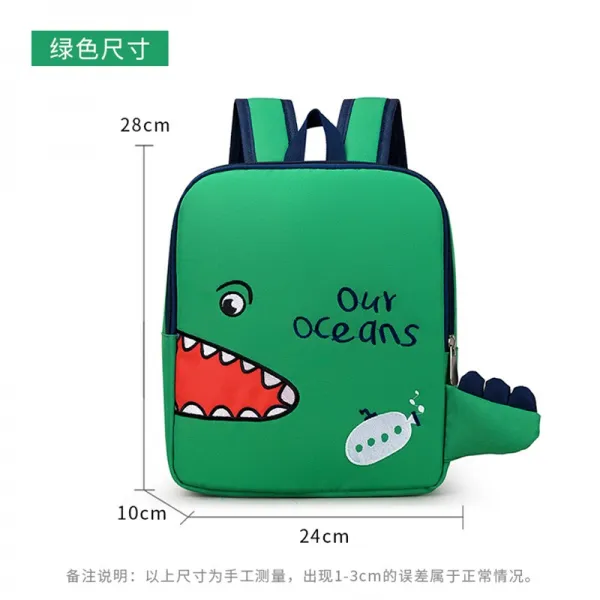 남아백팩 정원 책가방 분실 방지 25 세 3애니메이션 샤크 여자아이 큐트 2292116827, 그린 샤크 데려가다 끈 실수 _안전