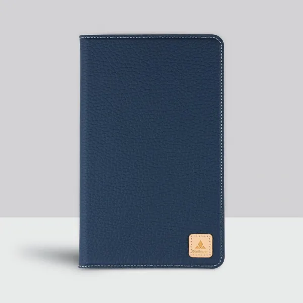 베토벤 갤럭시 탭 A 8.0 2019 with S Pen 스탠딩 케이스 SM-P200 P205, 06_천연가죽 네이비