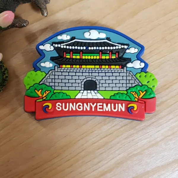 오악사카 독일 영국 스위스 크로아티아 미국 캐나다 한국 마그넷 마그네틱 기념품 냉장고자석, 너8. 한국 명소