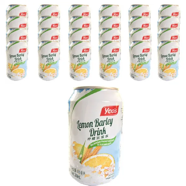 yeo's 예오스 레몬보리 300ml x 24입, 1box