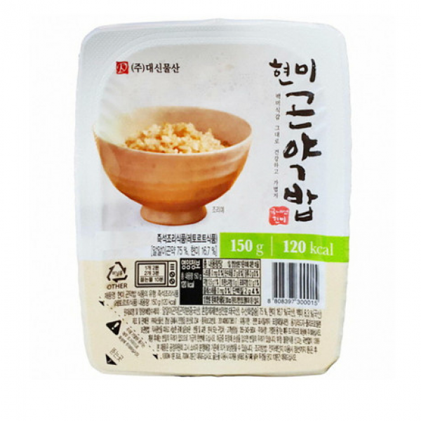 대신곤약 현미곤약 즉석밥, 150g, 80개