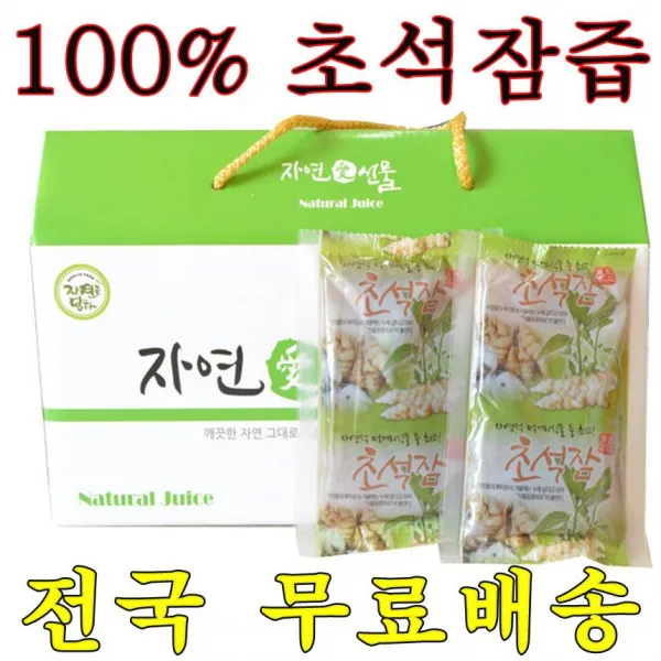 100% 국내산 초석잠즙 100ml x 30포 진액 엑기스 석잠풀, 1box