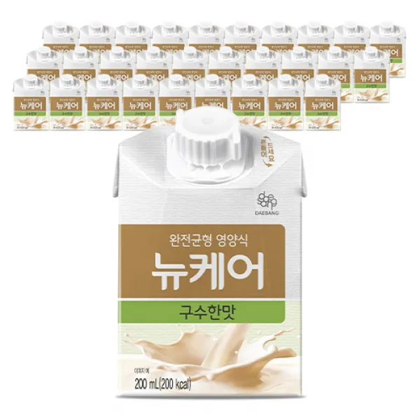 대상웰라이프 뉴케어 구수한맛 완전균형영양식, 200ml x 30개, 1세트