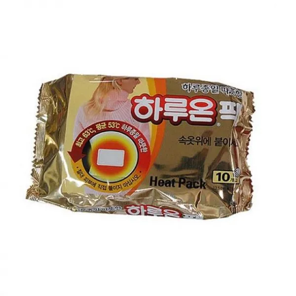 자람글로벌마켓 하루온 하루온팩 붙이는 핫팩 10개입 손난로 1