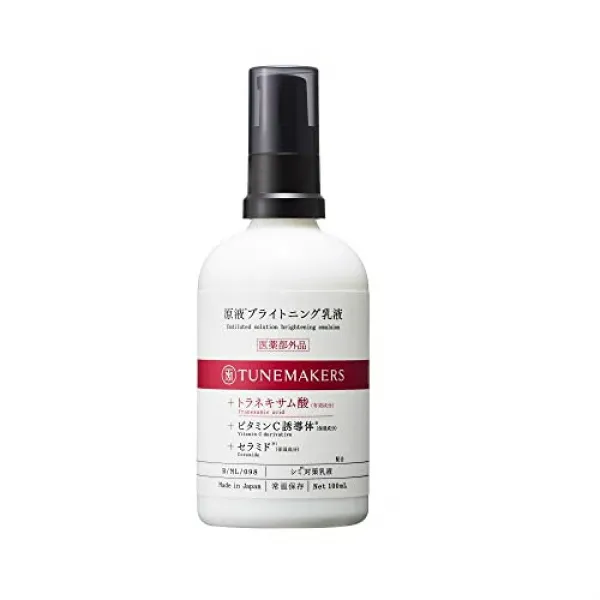 유액 의약 부외품 원액 브라이트닝 유액 100ml TUNEMAKERS(튠 메이커즈) 기미 대책 트라넥삼산 乳液 医薬部外品 原液ブライトニング乳液 100ml TUNEMAKERS(チュー
