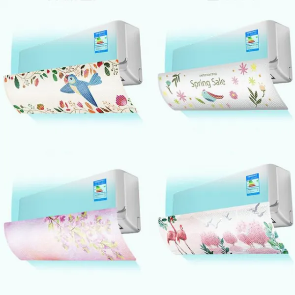 Deliken 아이방 에어컨 바람막이 유아 직풍방지 윈드바이저, 쾌락 목장