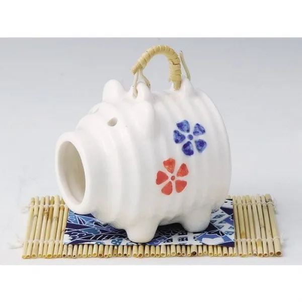 여름의 풍물 돼지 향로 [높이7.3cm] 납량 인테리어 귀여운 시원하 여름, 본문참고