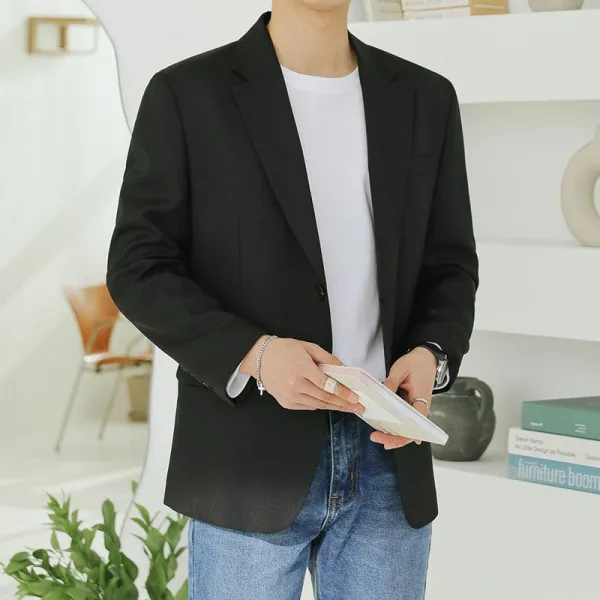 제타21 남성용 스탠다드 싱글 블레이져 자켓 [5055]