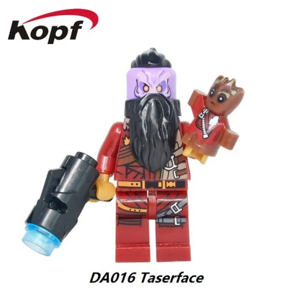 해외직구 싱글 슈퍼 히어로즈 소방관 수리공 슈퍼맨 데드풀 플래시 릭 모티 빌딩 블록 어린이 선물 장난감 Da0 Da016 Without Box