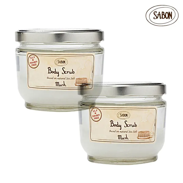 사봉 바디스크럽 머스크 600g x 2개, 바디스크럽 머스크 2개- PBSB06X2