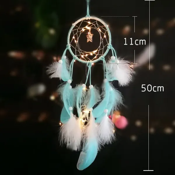 데이터글로벌 유니콘 소녀마음 모빌 후우링 풍경 풍령 숲 드림그물을 덮쳐 보완하다해머링 장식 작은 벽걸이 부품 다크그레이 다크그레이 중국을 밝게 비