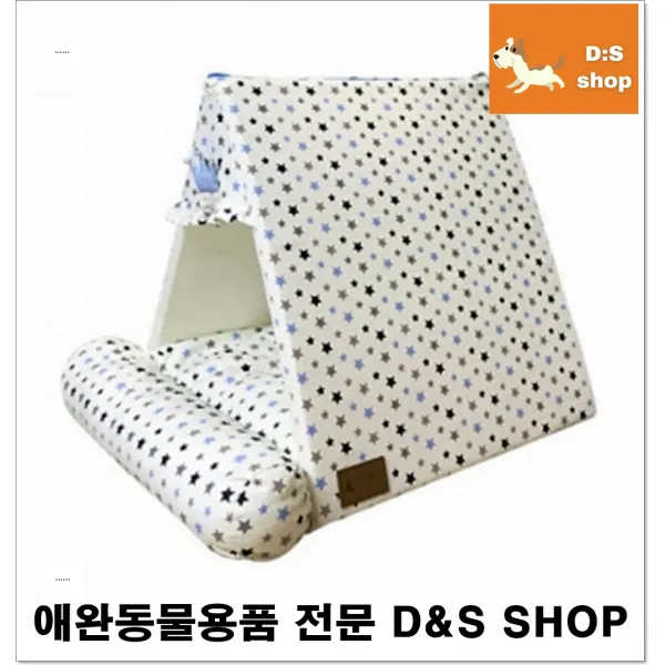애견박람회 독립성강화 강아지 하우스 애완샵 개용품 강쥐쿠션하우스 애견쿠션