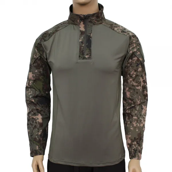 군헌터 전술 컴뱃 셔츠 디지털 긴팔 티셔츠 택티컬 밀리터리 군인 군용 티 전술컴뱃셔츠 디지털 