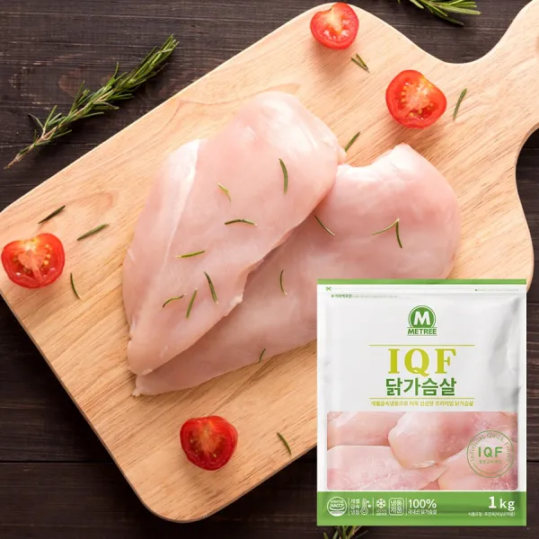 미트리 IQF 생닭가슴살, 1kg, 10개