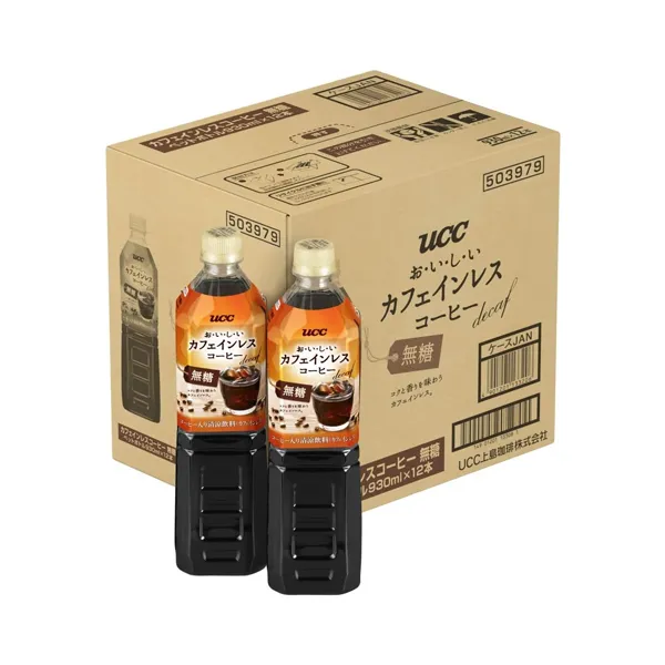 Ucc 맛있는 디카페인 커피 무당 930ml X 12개