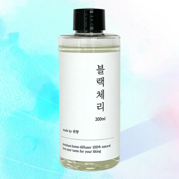 취향 디퓨저 리필 200ml 500ml 대용량 블랙체리 레드프룻 클린코튼 레몬라벤더 등 5종