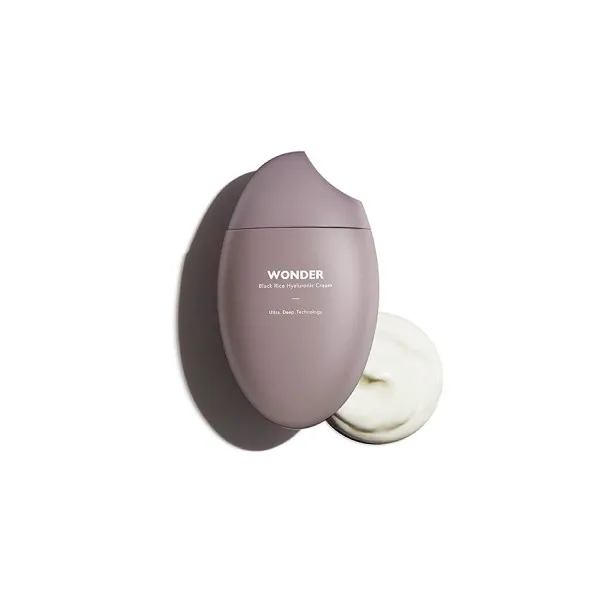 하루 하루 WONDER 검은 쌀 히알루 론산 크림 1.6 fl oz (50 ml) 항산화 및 보습 95 % 천연 성분 EWG 녹색은 주요 성, 단일상품