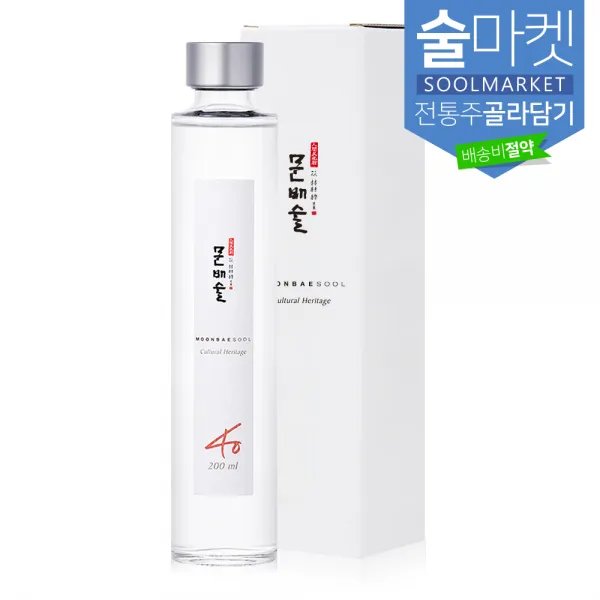 술마켓 200여종 유명 전통주 내맘대로 골라 담기 합배송 1병 문배술 40도 200ml 식품명인 증류주 소주