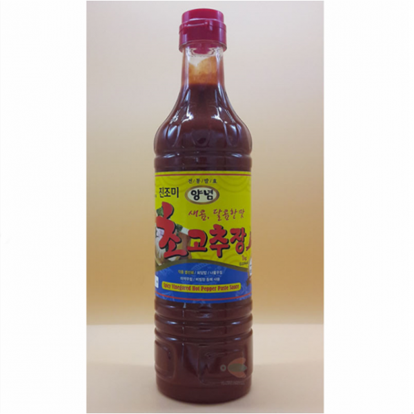 양념 초고추장 진조미1kg 육회비빔밥 브로콜리초장 숙회초장 오이달래무침, 1개, 1kg